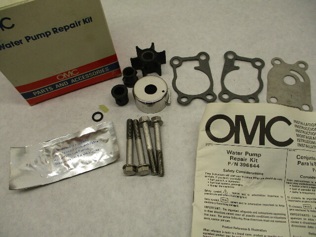 396644 0396644 OMC Water Pump Repair Kit for Evinrude Johnson 4.5-8 HP