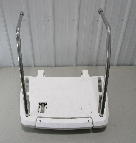 Bayliner Capri US MARINE White Boat Swim Platform Hand Rails & Step 27.5" x 20"