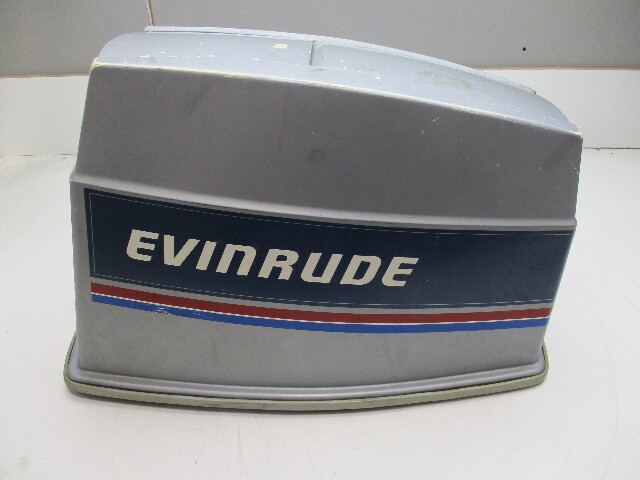 Johnson Evinrude Outboard 70 HP 3 Cyl Motor Cowl Engine Cover Cowling Hood