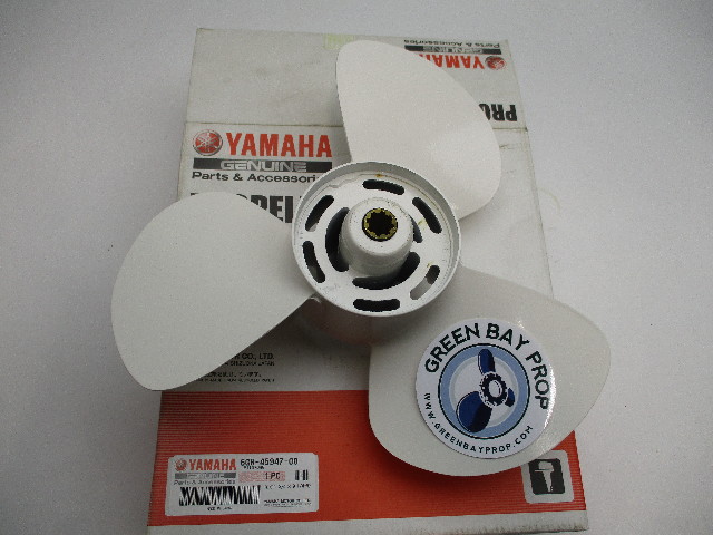 11 3/4 X 9 1/4 6G8-45947-00-EL Yamaha High Thrust Alum Prop T9.9 & FT9.9 HP