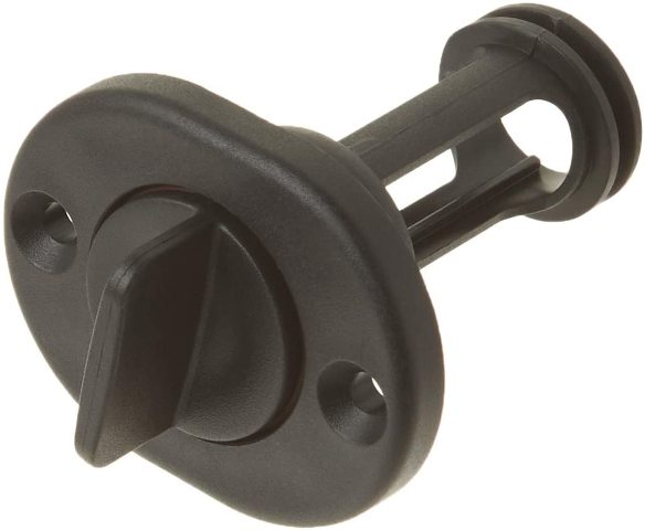 DP-1-DP TH Marine Self-Retaining Boat Transom Drain Plug 1" Drain Hole