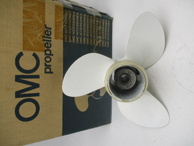 0387320 OMC EVINRUDE OUTBOARD 11.25 x 7 Pitch Boat Propeller 14 Tooth Spline