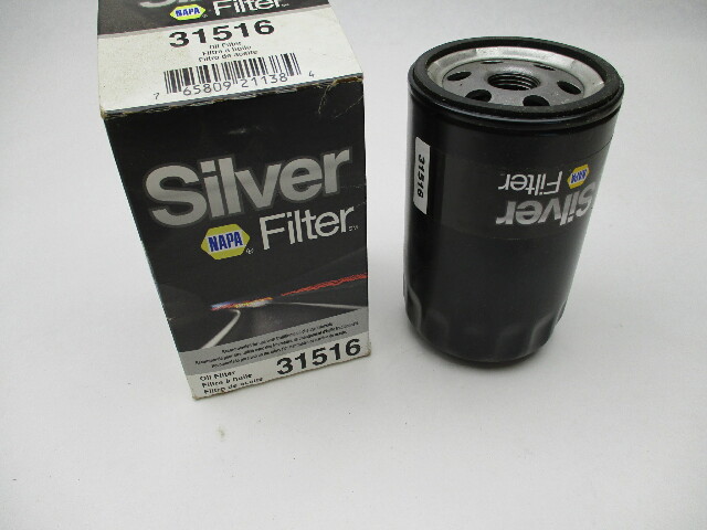 31516 NAPA Silver Spin-On Cellulose Oil Filter 3/4 x 16