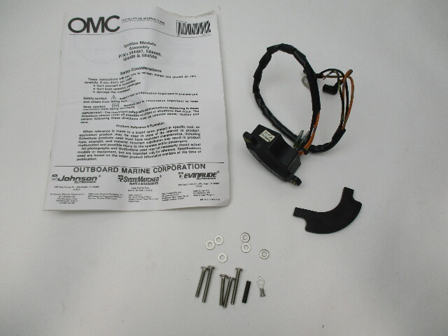 0584488 584488 OMC Evinrude Johnson Power Pack Ignition Module 4-55 HP CD2U
