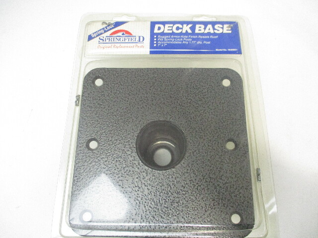 1640007-CL Springfield Spring-Lock/Clip-Lock 7" Square Non-Locking Deck Base