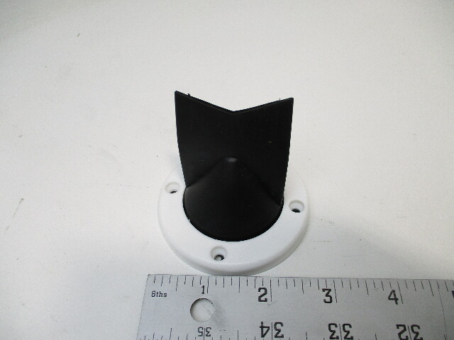 DBS-2B T-H Marine Duck Bill Scupper White/Black