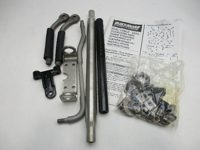 92876A9 MERCURY QUICKSILVER DUAL OUTBOARD RIDE GUIDE STEERING ATTACHING KIT