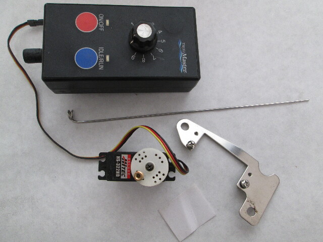 Early TrollMaster Remote & Throttle Relay Servo Trolling