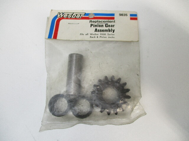 9835 Wesbar 9500 Series Rack & Pinion Jack Replacement Pinion Gear Assembly
