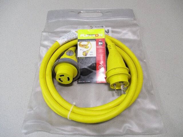 F30C12-SY Furrion Powersmart Yellow 12ft 30AMP 125V Marine Boat Power Cable
