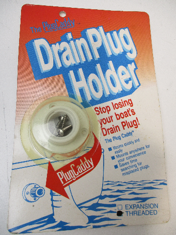 The Plug Caddy 1/2"NPT Boat Drain Plug Holder