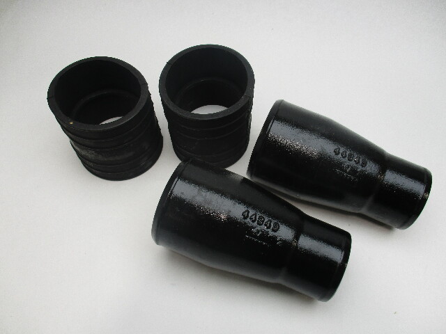 44349A1 Exhaust 4" to 3" Reducer Kit Mercruiser 230/260/340