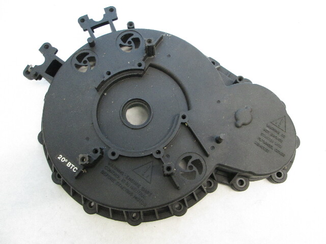 433581 0433581 Evinrude Johnson Black Plastic Flywheel Cover 90-175 Hp