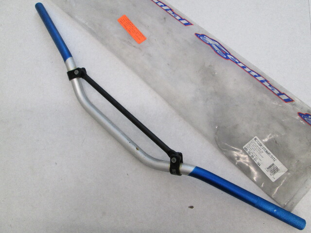 Renthal 7/8 inch Handlebar YZ 1997-2001 Silver/Blue - 966-05-SB-01-184