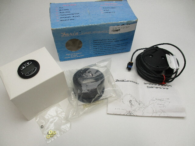 SN0010A Faria/Airmar In Hull Adjustable Angle Depth Transducer Kit w/Guage P79