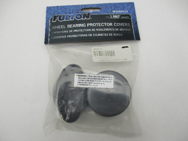 Fulton Wheel Bearing Protector Covers - 1 Pair fits 1.980" Diameter