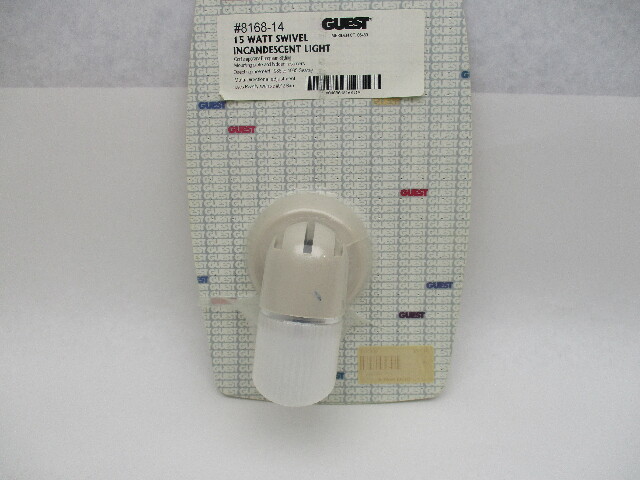 8168-14 Guest Marine Cabin Task Light 12-Volt, 10-Watt, 1-Amp, White