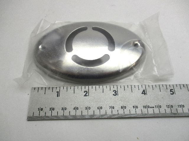 Marine Boat Stainless Steel Horn Cover 4 3/8" X 2 5/8"