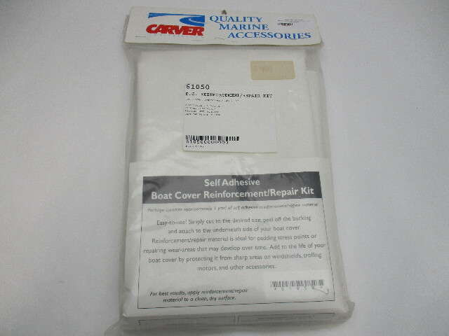 Carver 61050 Boat Cover Reinforement/Repair Kit Easy to Use 1 Yard Self Adhesive
