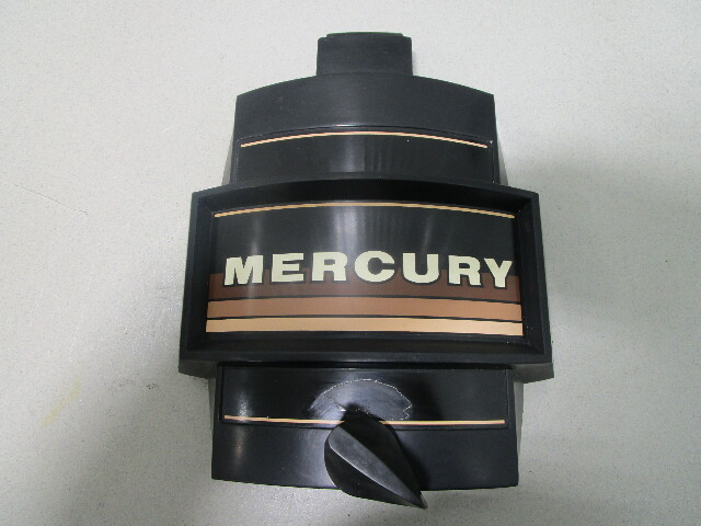 2182-7927A5 Mercury 45 50 Hp Power Trim Outboard Front Cowl Cover Black Brown