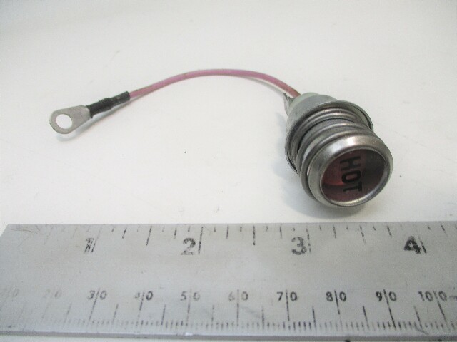 0381629 OMC Evinrude Vintage Hot Indicator Light