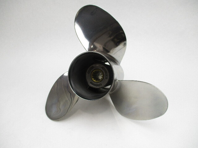 NM8895-10150 11 3/4 X 15P Stainless Steel Nissan 60A/B & 70A/B Outboard Prop