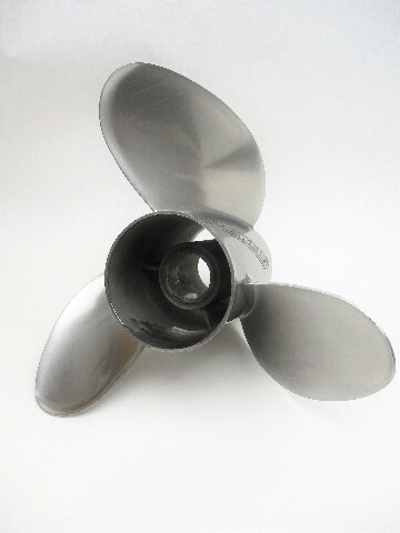 177264 14 1/2 x 22 Pitch Stainless Raker II Prop 4.75" Hub 90-300Hp Outboards