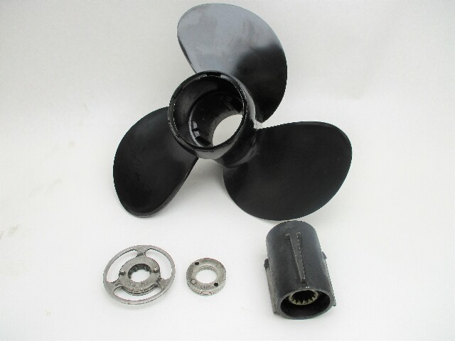 12.5 x 9 Pitch Hydrus Prop for 40 & 50 HP 4-Stroke Evinrude Johnson Outboards