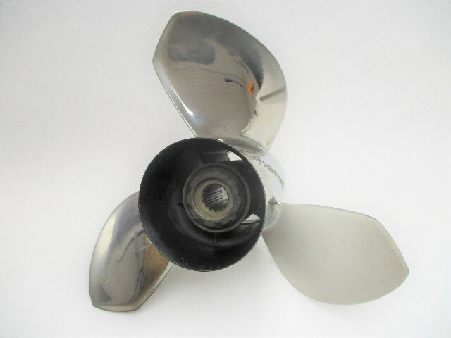 Ballistic 13 3/8 X 19 Pitch SS Prop for Mercury,Honda,Yamaha 60-140HP Outboards