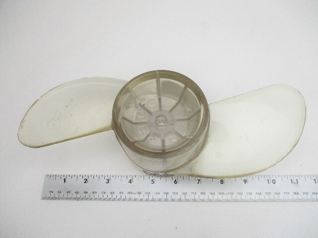 48-813726 Mercury Thruster Machete 11 X 5P Clear Trolling Motor Prop
