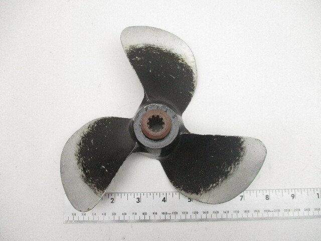 8" X 6" Pitch 10 Spline Pin Drive Prop 9.9-15 HP Force Chrysler Outboard