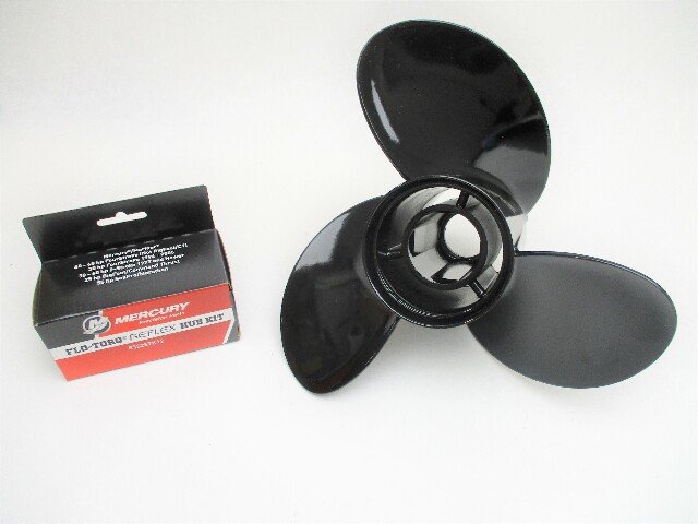 816706A45 10 3/8 x 14 Pitch Prop Mercury Mariner 25-70 HP Outboards 13 Spline