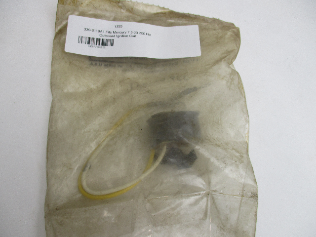 339-6119A1 Fits Mercury 7.5-20 200 Hp Outboard Ignition Coil