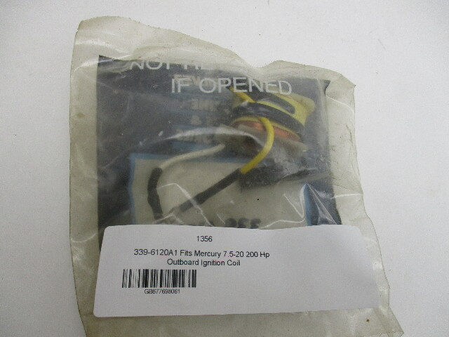 339-6120A1 Fits Mercury 7.5-20 200 Hp Outboard Ignition Coil