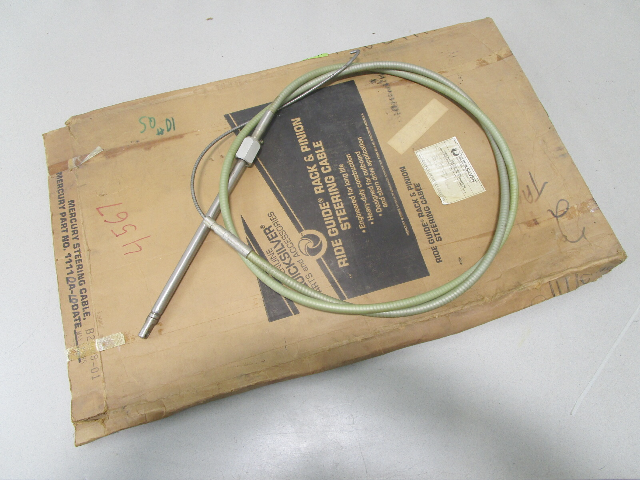 11110A10 Mercury Quicksilver Ride Guide Marine Boat Steering Cable 10' Ft
