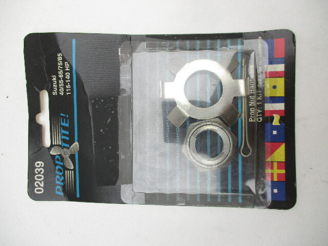 02039 Prop-Tite Prop Nut Kit Suzuki DT40,55,60,65,75,85,115,140 Outboards