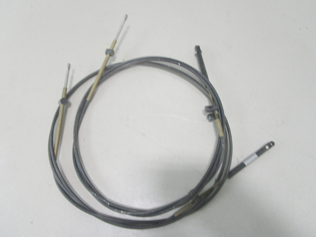 Used 10' ft Gen I Mercury Mercruiser Throttle Shift Control Cable Set (2)