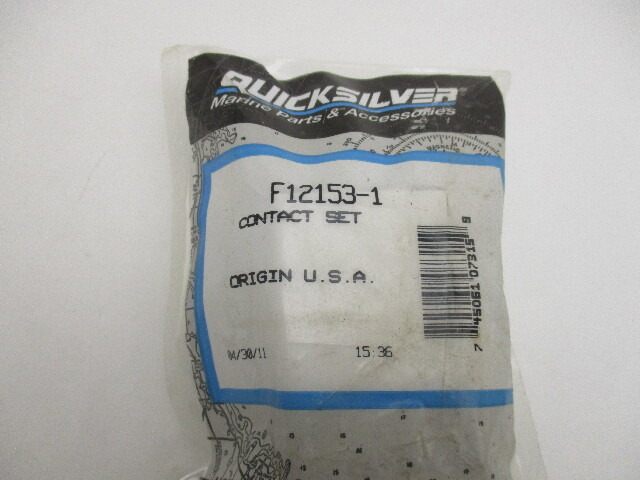 F12153-1 Breaker Points Set Mercury Chrysler/Sears 6-25HP
