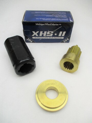 #204 Michigan Wheel XHS II Hub Kit Suzuki 150-300HP 1986 & Newer