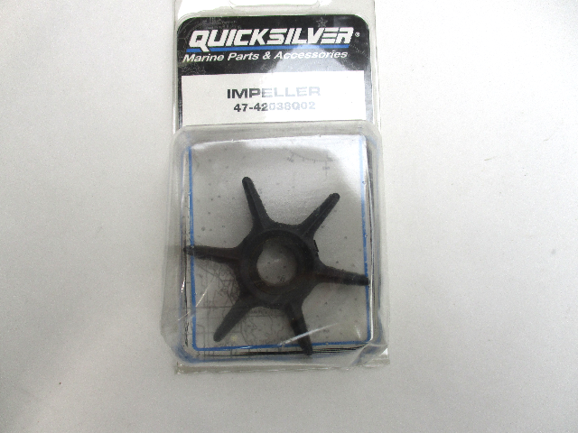 47-42038Q02 420382 Water Pump Impeller for 6 8 10 15 HP Mercury Mariner Force