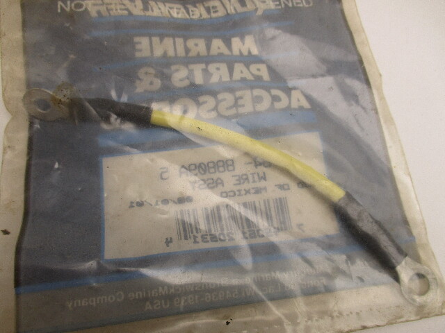 84-88809A5 Mercury Mariner 6-25 Hp Outboard Starter Solenoid Yellow Wire