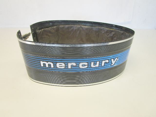 2118-2656A2 Mercury 500 Outboard Blue Metal Wrap Around Cowl Cowling 50 Hp