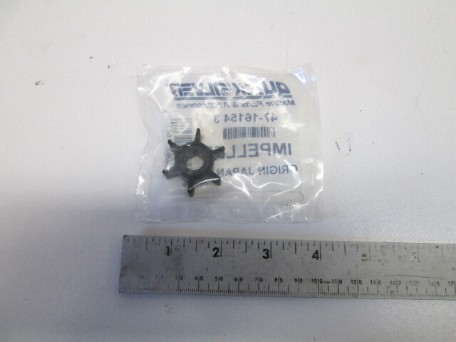 47-161543 OEM Water Pump Impeller for 2.5-6 Hp Mercury Tohatsu Outboard