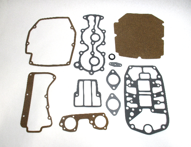 POWERHEAD GASKET SET JOHNSON/EVINRUDE/BRP-393433; 2 Cylinder Models Only