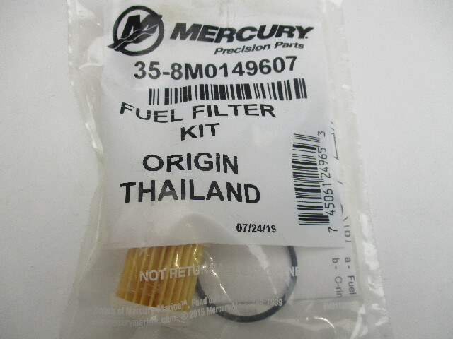 35-8M0149607 Mercury Mariner 30-60 HP EFI Outboard Fuel Filter Kit