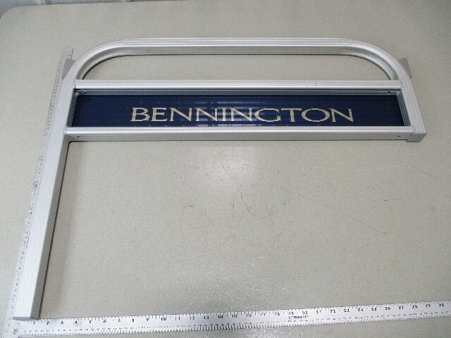 Bennington Pontoon Boat Regatta Blue Front Open Bottom Gate Door 25 1/4" H X 32" W