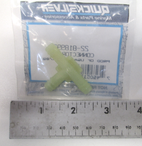 22-818993 Mercury Mariner Outboard Fitting Tee Connectors