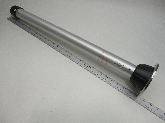 Sequoia Aluminum Twist-Lock Table Leg with Stainless Floor Plate for Boat/RV