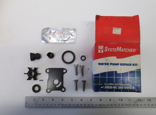 394711 0394711 OMC Water Pump Kit Parts Evinrude Johnson 9.9-15HP