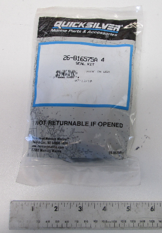 26-816575A4 Gear Housing Seal Kit Mercury Mariner 200-300 HP Outboard Engines